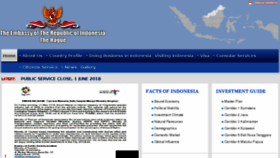What Indonesia.nl website looked like in 2018 (5 years ago)