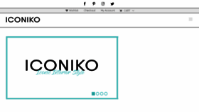 What Iconiko.com.au website looked like in 2018 (5 years ago)