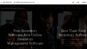What Inventorysoftwareservices.com website looked like in 2018 (5 years ago)