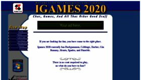 What Igames2020.com website looked like in 2018 (5 years ago)