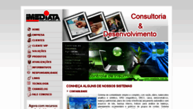 What Imediata.com.br website looked like in 2018 (5 years ago)