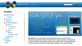 What Ida-step.net website looked like in 2018 (5 years ago)