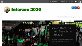 What Interzoo.com website looked like in 2018 (5 years ago)