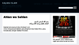 What Ilmusyari.com website looked like in 2018 (5 years ago)