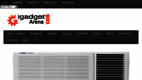 What Igadgetarena.com website looked like in 2018 (5 years ago)