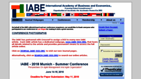What Iabe.com website looked like in 2018 (5 years ago)