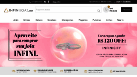 What Infinijoias.com.br website looked like in 2018 (5 years ago)