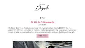 What Interiordesignerella.com website looked like in 2018 (5 years ago)