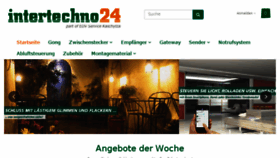 What Intertechno24.de website looked like in 2018 (5 years ago)