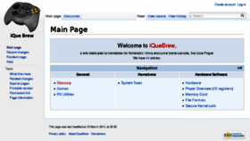 What Iquebrew.org website looked like in 2018 (5 years ago)