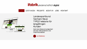 What Ifabrik.de website looked like in 2018 (5 years ago)