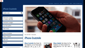 What Iphone-ersatzteile.de website looked like in 2018 (5 years ago)