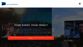 What Impactav.com website looked like in 2018 (5 years ago)