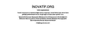 What Inovatif.org website looked like in 2018 (5 years ago)