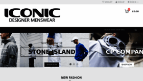What Iconic-menswear.co.uk website looked like in 2018 (5 years ago)