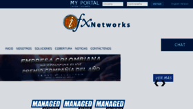 What Ifxnetworks.com website looked like in 2018 (5 years ago)