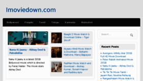 What Imoviedown.com website looked like in 2018 (5 years ago)