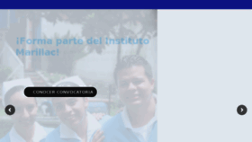 What Institutomarillac.edu.mx website looked like in 2018 (5 years ago)