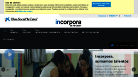 What Incorpora.org website looked like in 2018 (5 years ago)