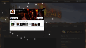 What Immortals-co.com website looked like in 2018 (5 years ago)