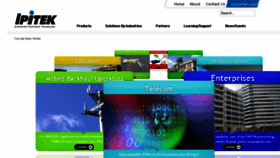 What Ipitek.com website looked like in 2018 (5 years ago)