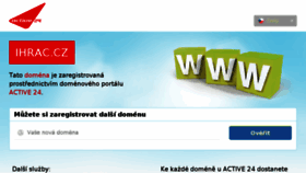 What Ihrac.cz website looked like in 2018 (5 years ago)