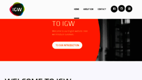 What Igw.edu website looked like in 2018 (5 years ago)