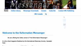 What Imsmessenger.org website looked like in 2018 (5 years ago)