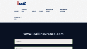 What Icallinsurance.com website looked like in 2018 (5 years ago)
