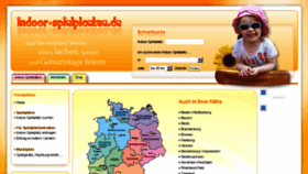 What Indoor-spielplaetze.de website looked like in 2018 (5 years ago)