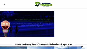 What Internacionaltravessias.com.br website looked like in 2018 (5 years ago)