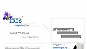 What Iris-shop.eu website looked like in 2018 (7 years ago)