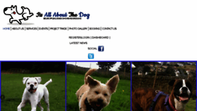 What Itsallaboutthedog.co.uk website looked like in 2018 (5 years ago)