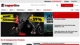 What Insportline.de website looked like in 2018 (5 years ago)