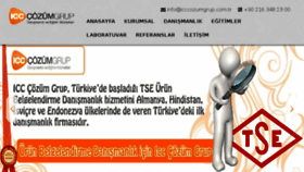 What Icccozumgrup.com.tr website looked like in 2018 (7 years ago)