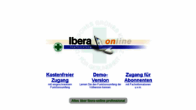 What Ibera-online.de website looked like in 2018 (5 years ago)