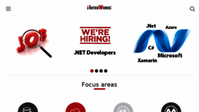 What Interworks.com.mk website looked like in 2018 (7 years ago)