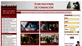 What Inforem.net website looked like in 2018 (7 years ago)