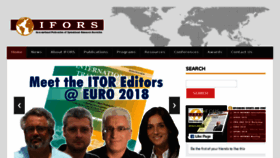 What Ifors.org website looked like in 2018 (7 years ago)
