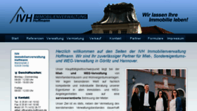 What Iv-hoffmann.de website looked like in 2018 (5 years ago)