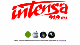 What Intensafm.com website looked like in 2018 (5 years ago)