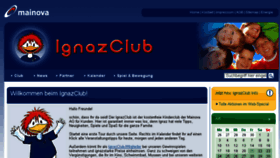 What Ignaz-club.de website looked like in 2018 (6 years ago)