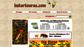What Imker-boerse.de website looked like in 2018 (5 years ago)