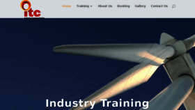 What Industrytraining.co.za website looked like in 2018 (5 years ago)