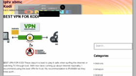 What Iptvxbmc.com website looked like in 2018 (7 years ago)