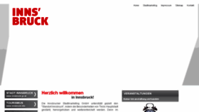 What Innsbruckmarketing.at website looked like in 2018 (5 years ago)