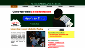 What Islamicschool.com.au website looked like in 2018 (5 years ago)