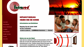 What Infrared-infrarotheizung.de website looked like in 2018 (5 years ago)