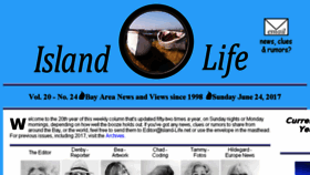 What Island-life.net website looked like in 2018 (5 years ago)