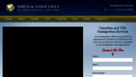 What Immigrationlawyerchicago.org website looked like in 2018 (5 years ago)